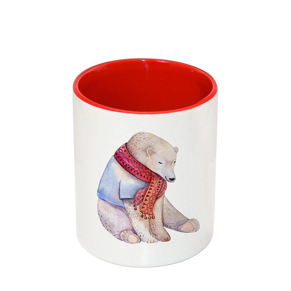 Pot à crayons 11oz - Rouge