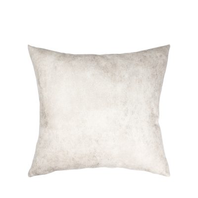 Housse de coussin en cuir par sublimation (40 x 40 cm, gris blanc)
