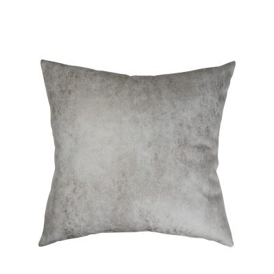 Housse de coussin en cuir par sublimation (40 x 40 cm, gris foncé)