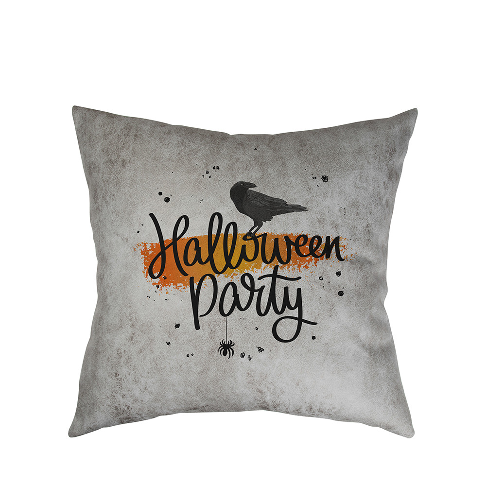 Housse de coussin en cuir par sublimation (40 x 40 cm, gris foncé)