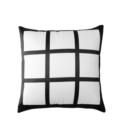 Housse de coussin à 9 panneaux (45*45 cm/17,8 "x 17,8")