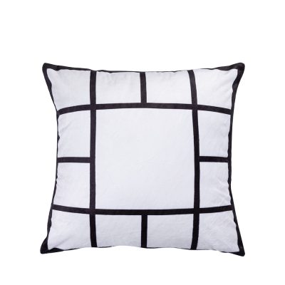 Housse de coussin en peluche à 13 panneaux par sublimation (40*40cm/15.75"x15.75")