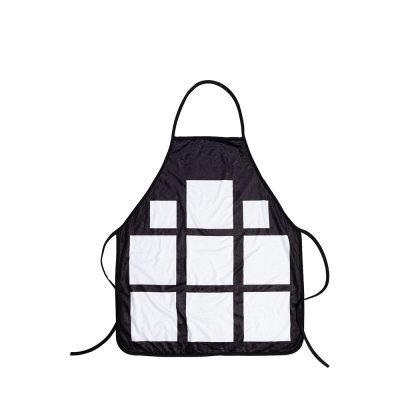 Tablier en peluche à 9 panneaux par sublimation (65*72cm/25.59"x28.35")