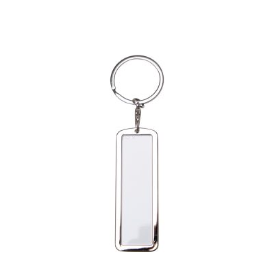 Porte-clés de plaque d'immatriculation (2,6 x 7,7 cm)