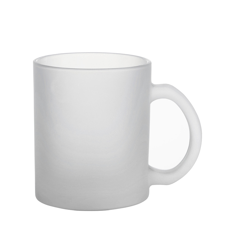 Tasses en verre (givrées)
