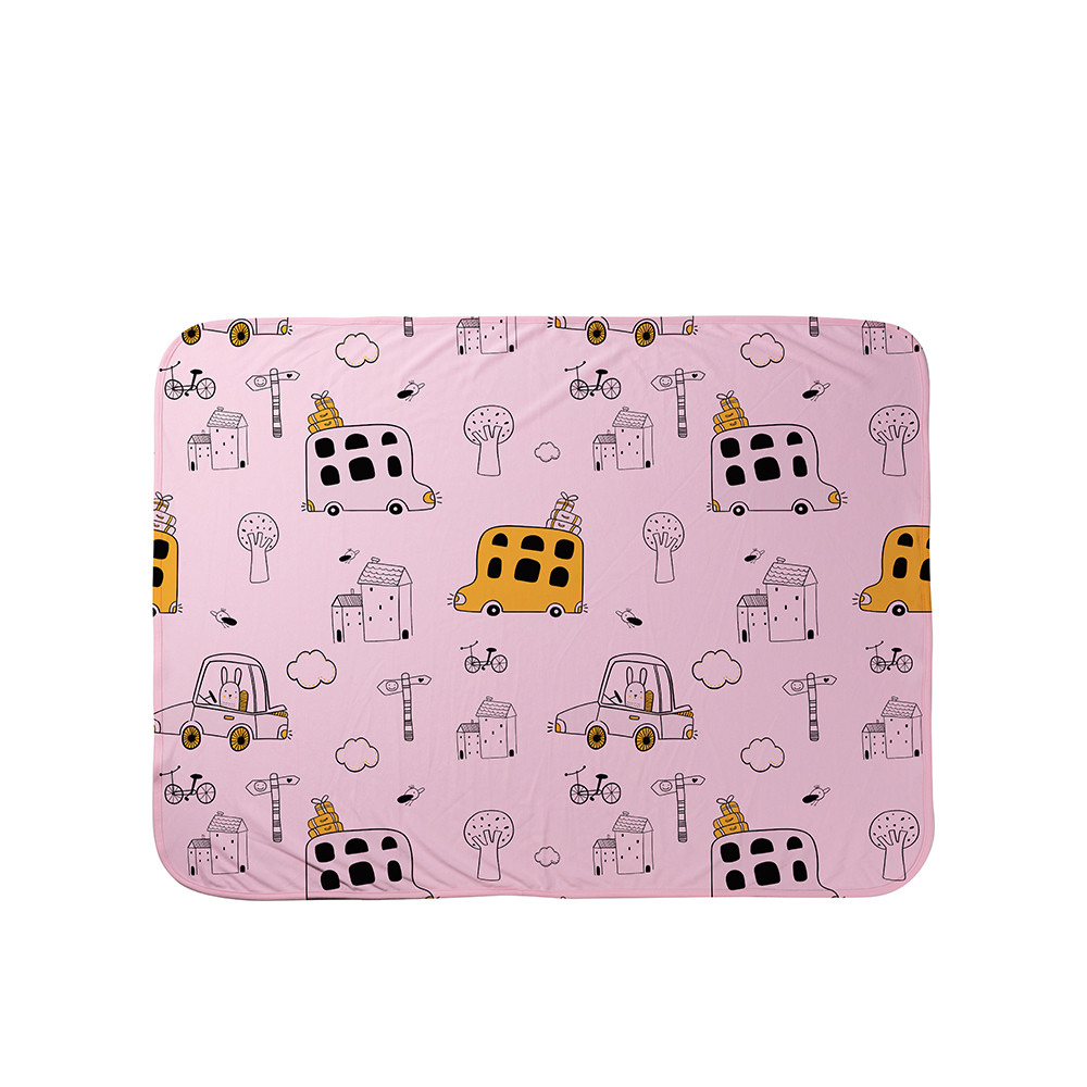 Couverture pour bébé (rose, 76 x 101 cm)