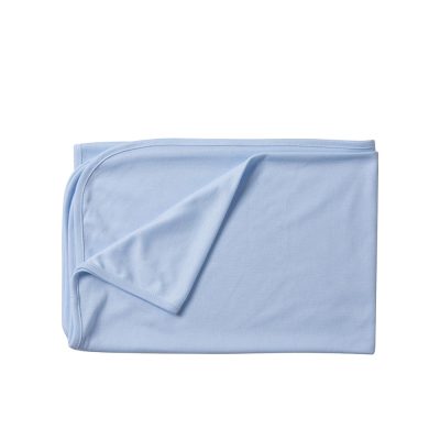 Couverture pour bébé (bleu clair, 76 x 101 cm)