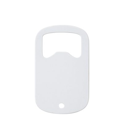 Ouvre-bouteille entièrement blanc en acier inoxydable (3*5 cm) Ouvre-bouteille entièrement blanc en acier inoxydable (3*5 cm)