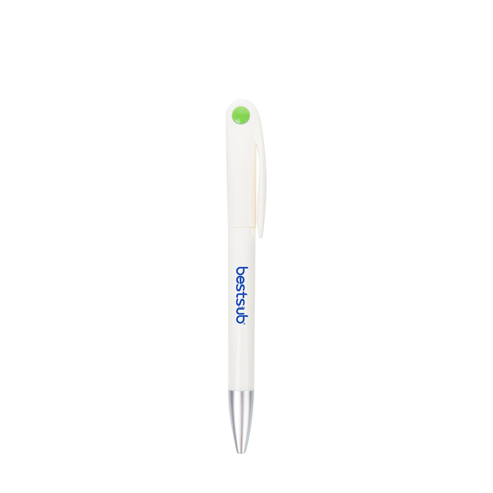 Stylo à bille blanc-noir