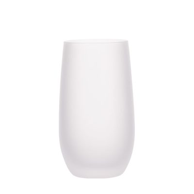 Verre à vin sans pied de 13 oz/400 ml (dépoli)