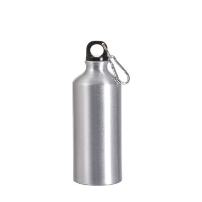 Bouteille d'eau en aluminium de 600 ml (argent)