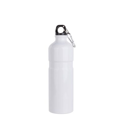 Bouteille d'eau en aluminium de 750 ml (blanc)