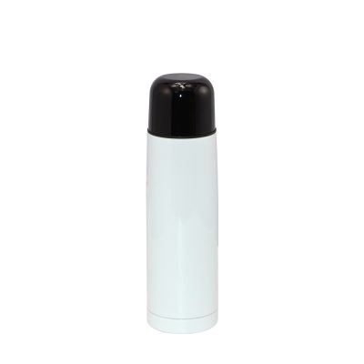 Bouteille thermos blanche de 500 ml